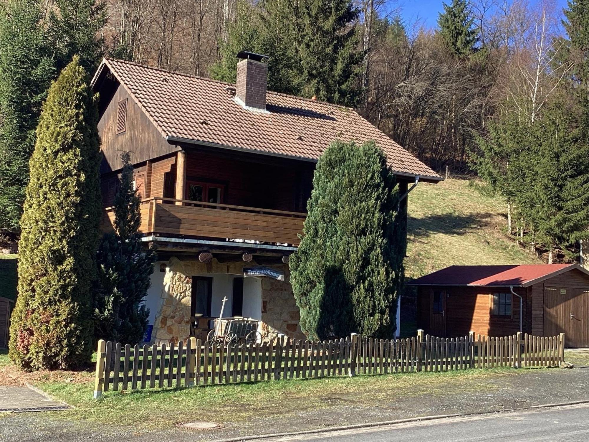 Detached Holiday Residence In The Wonderfully Beautiful Harz Kamschlacken Kültér fotó
