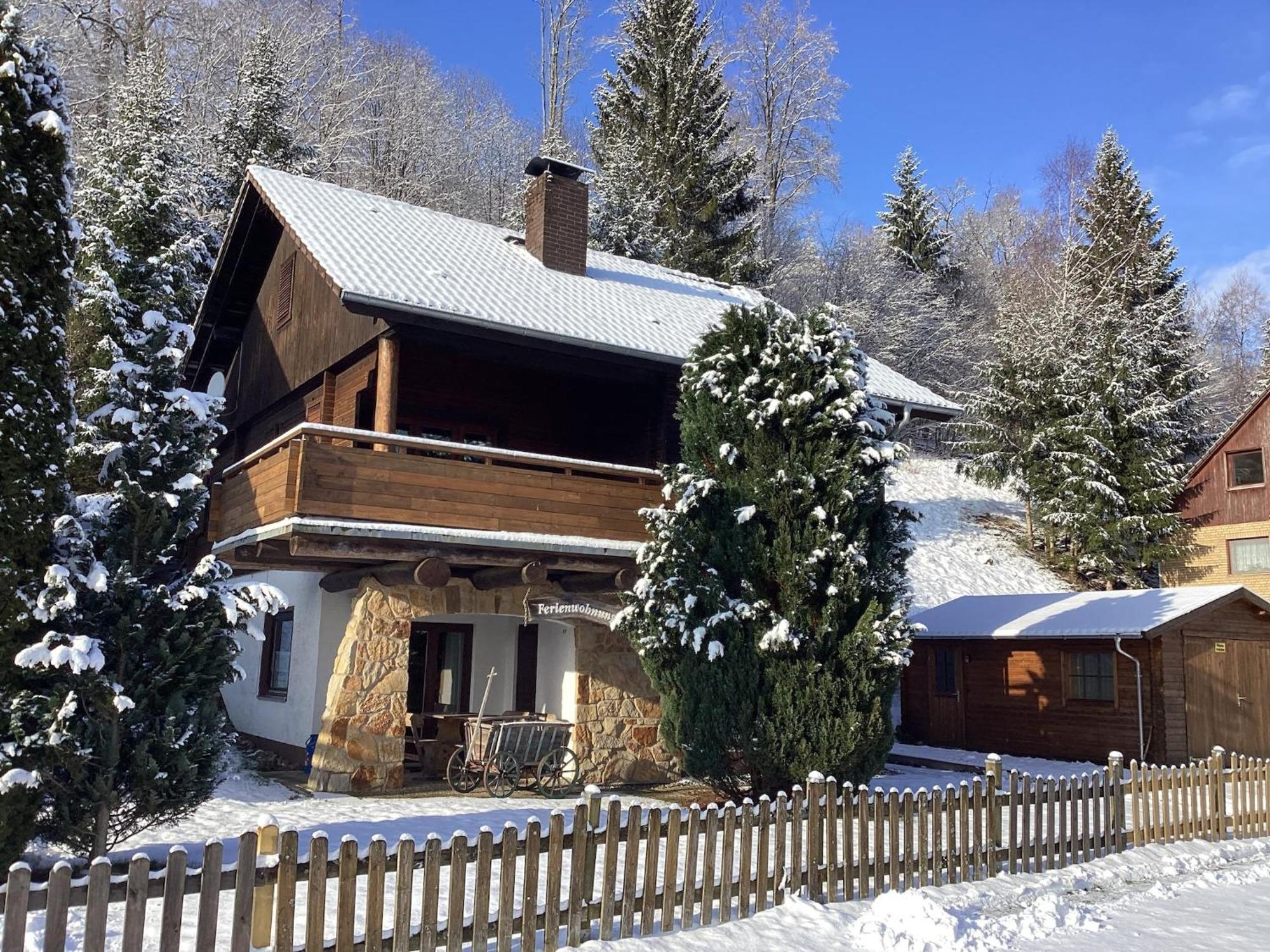 Detached Holiday Residence In The Wonderfully Beautiful Harz Kamschlacken Kültér fotó